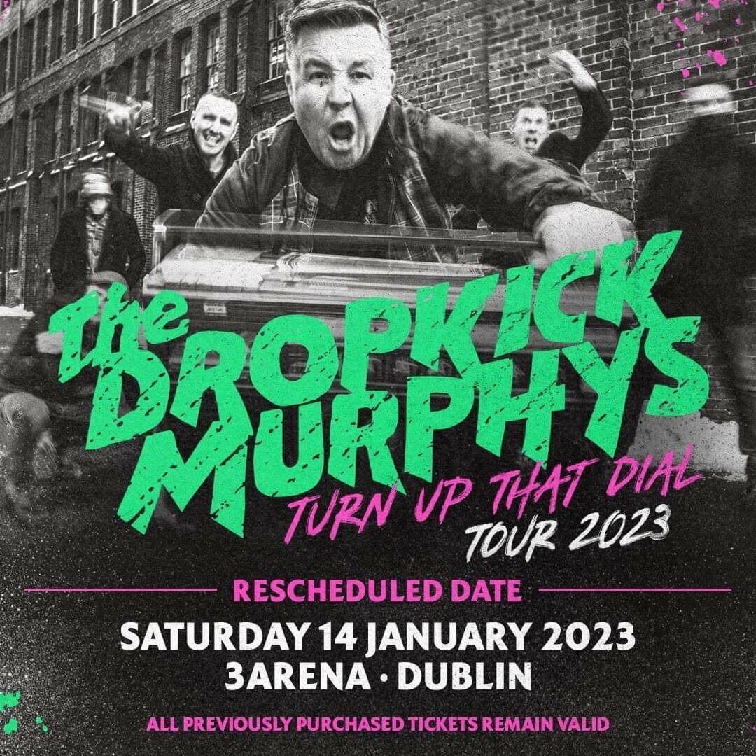 dropkick murphys tour 2023 dublin